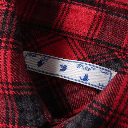 20AW ステンシル アロー チェック フランネルシャツ(STENCIL FLANNEL CHECK SHIRT)