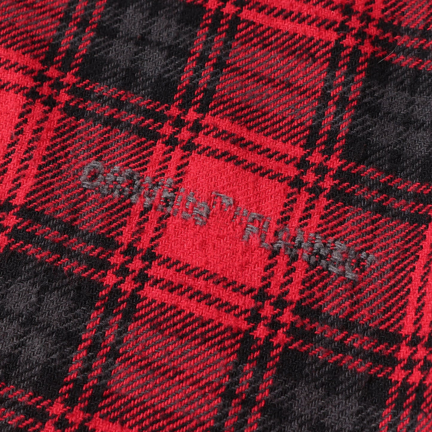 20AW ステンシル アロー チェック フランネルシャツ(STENCIL FLANNEL CHECK SHIRT)