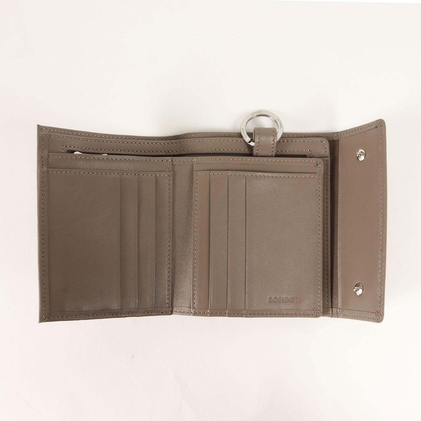 24AW カーフレザー 三つ折りウォレット / 財布(LEATHER WALLET)