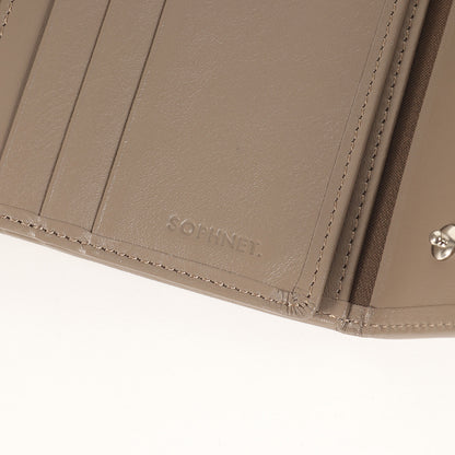 24AW カーフレザー 三つ折りウォレット / 財布(LEATHER WALLET)