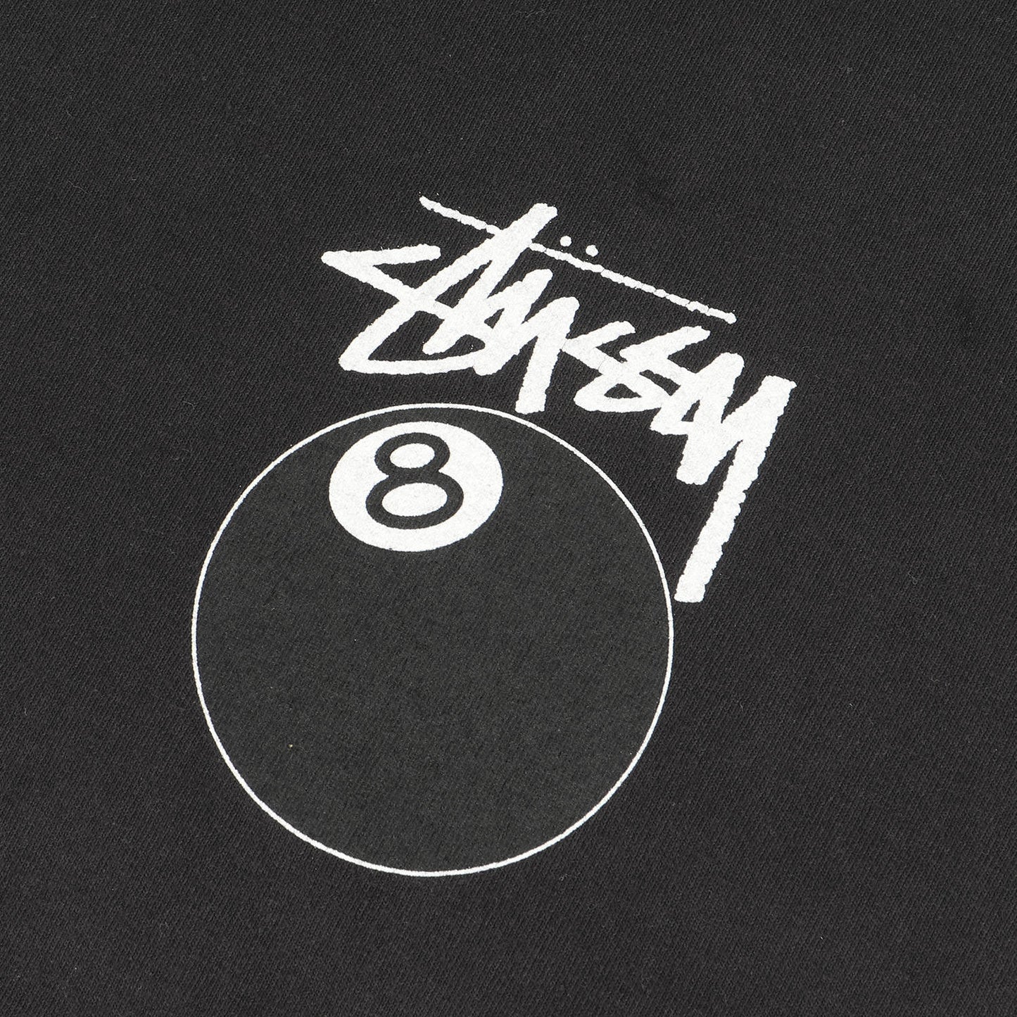 ピグメント加工 8ボール クルーネック Tシャツ