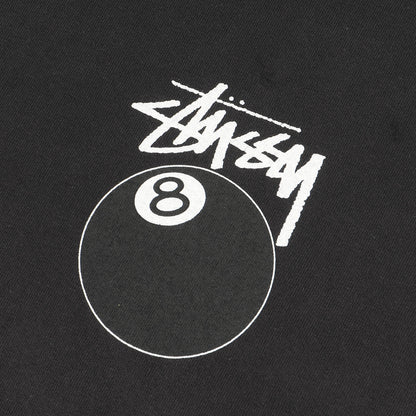 ピグメント加工 8ボール クルーネック Tシャツ