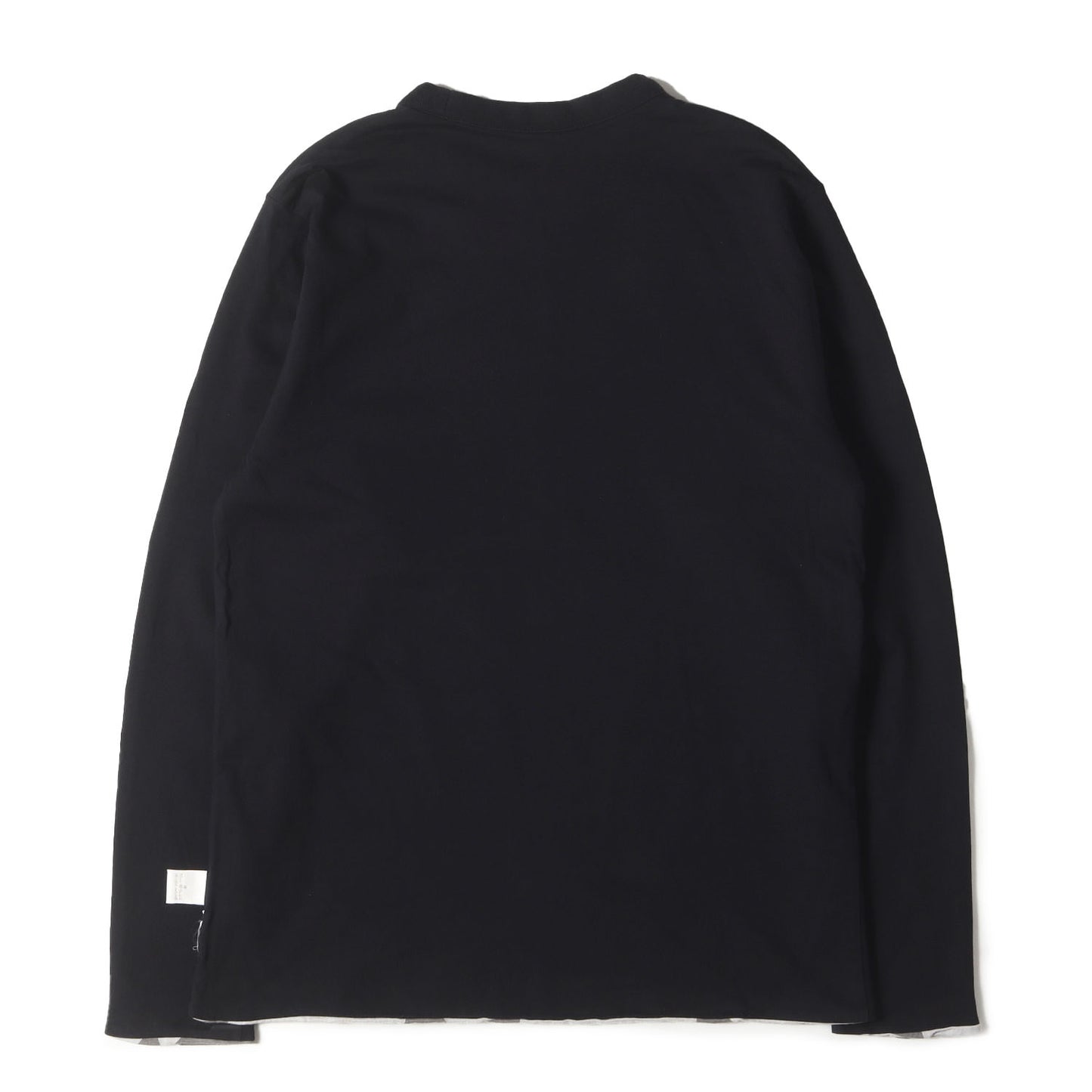 00s STAモノグラム リバーシブル ロングスリーブTシャツ
