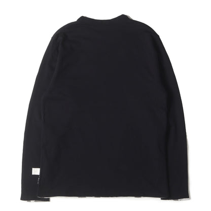 00s STAモノグラム リバーシブル ロングスリーブTシャツ
