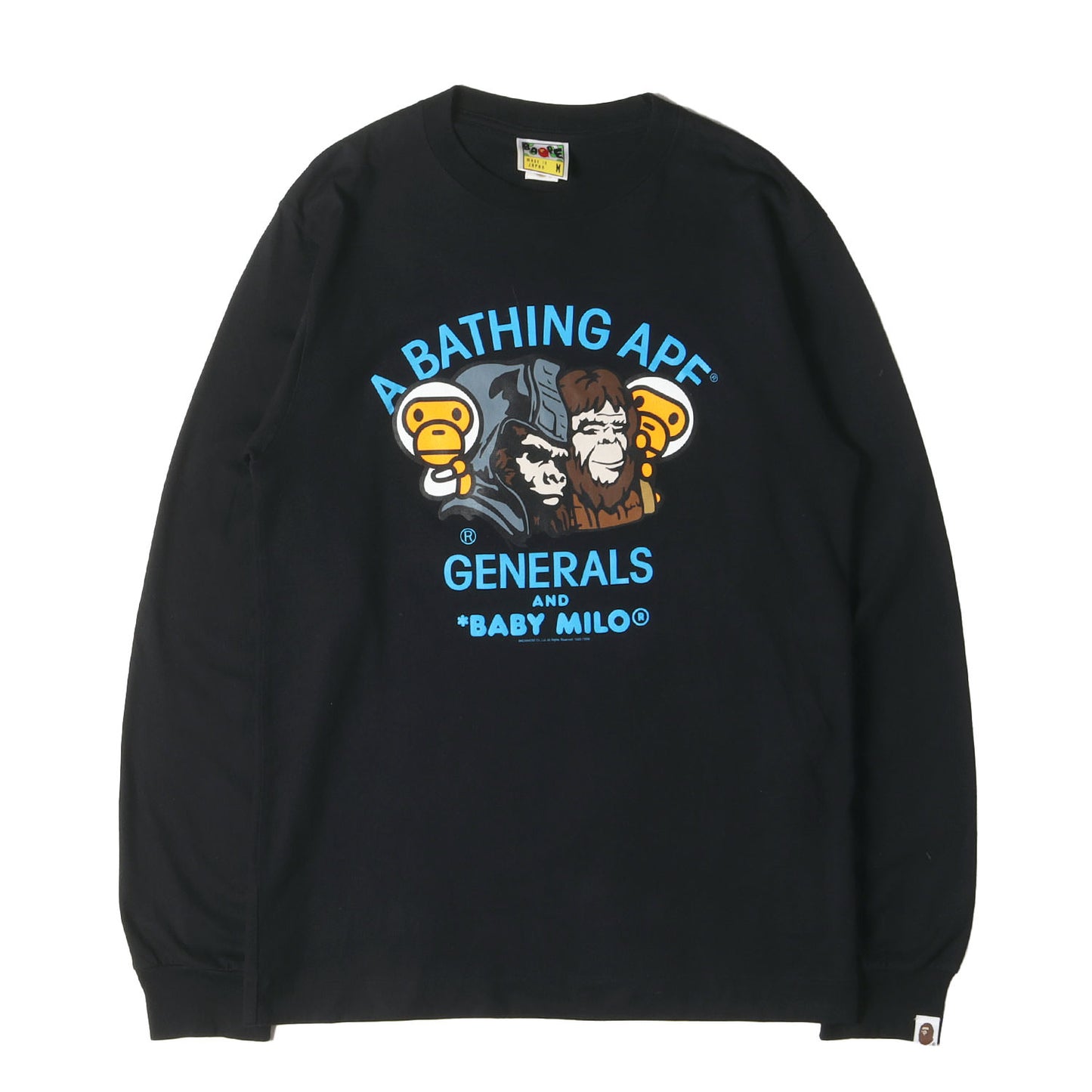 A BATHING APE アベイシングエイプ ロングTシャツ 90s A BATHING APE ア ベイシング エイプ