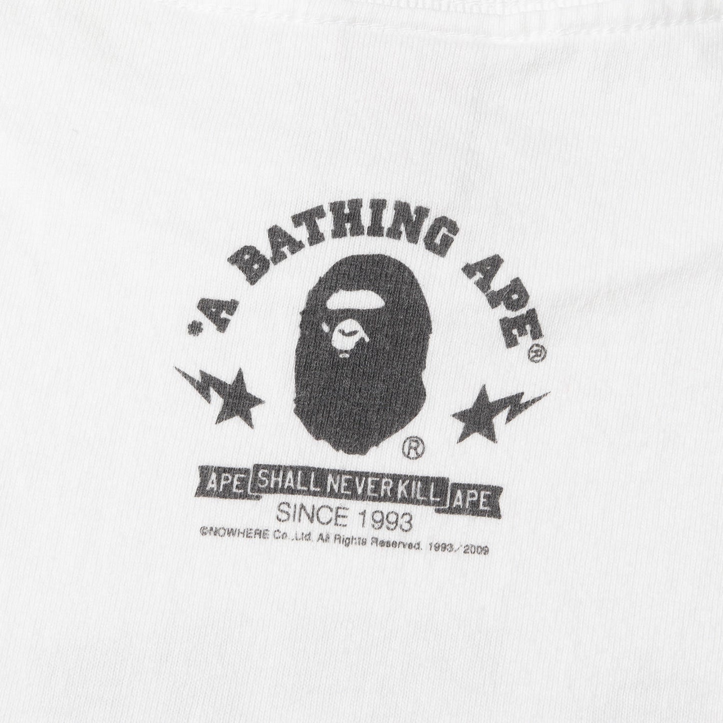 00s 猿顔 カレッジロゴ Tシャツ