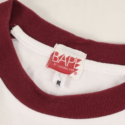 00s 猿顔プリント 7分袖 ラグラン ロングスリーブTシャツ