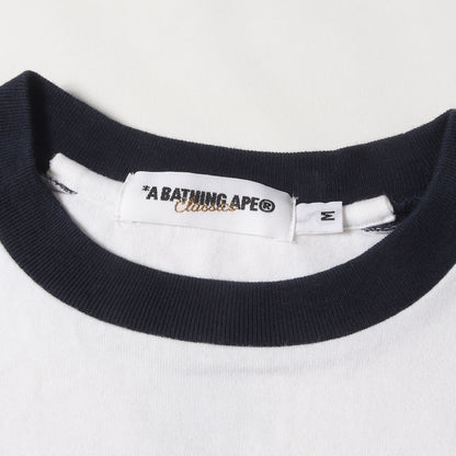 00s BAPEロゴ 7分袖 ラグラン Tシャツ