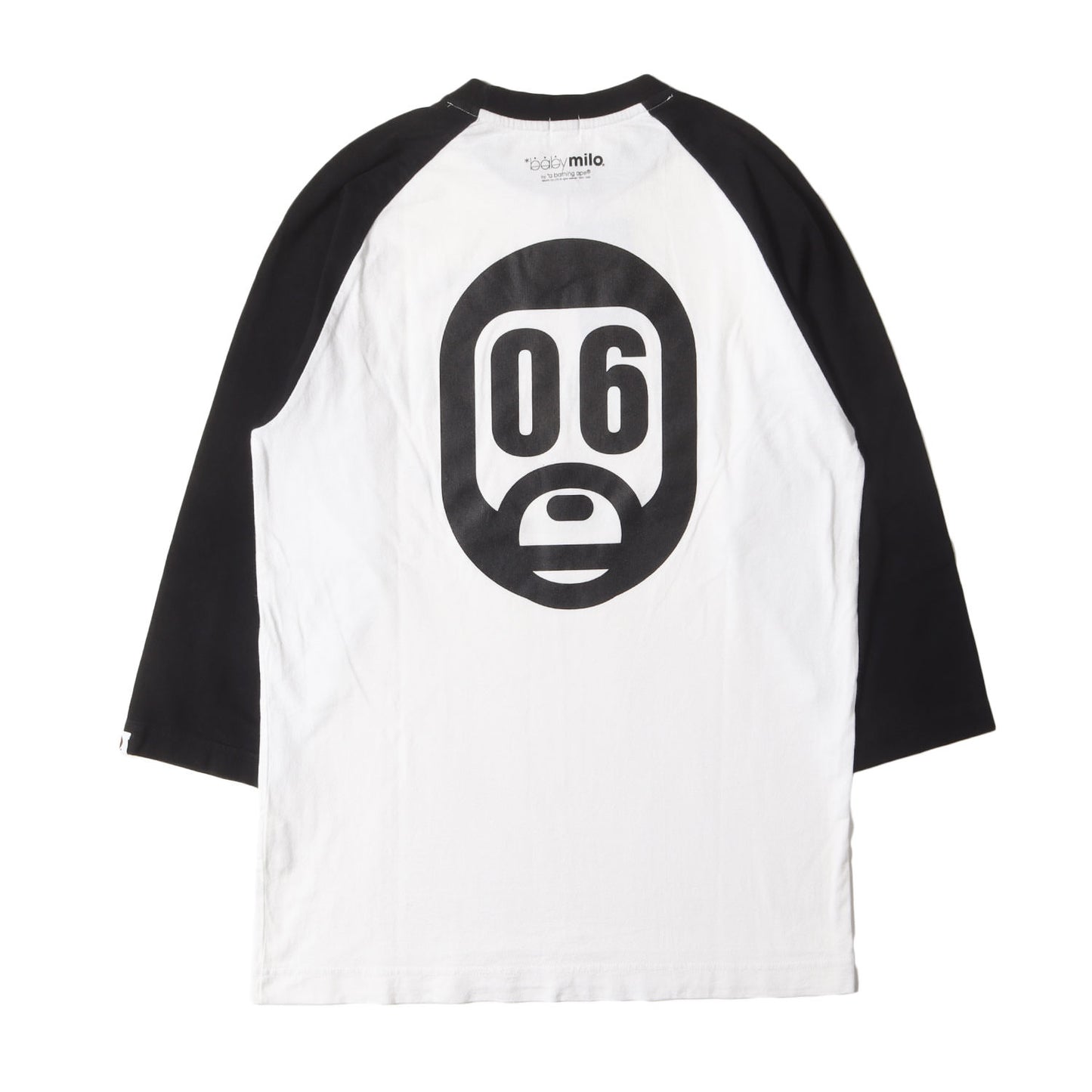 00s ベビーマイロロゴ 7分袖 ラグラン Tシャツ