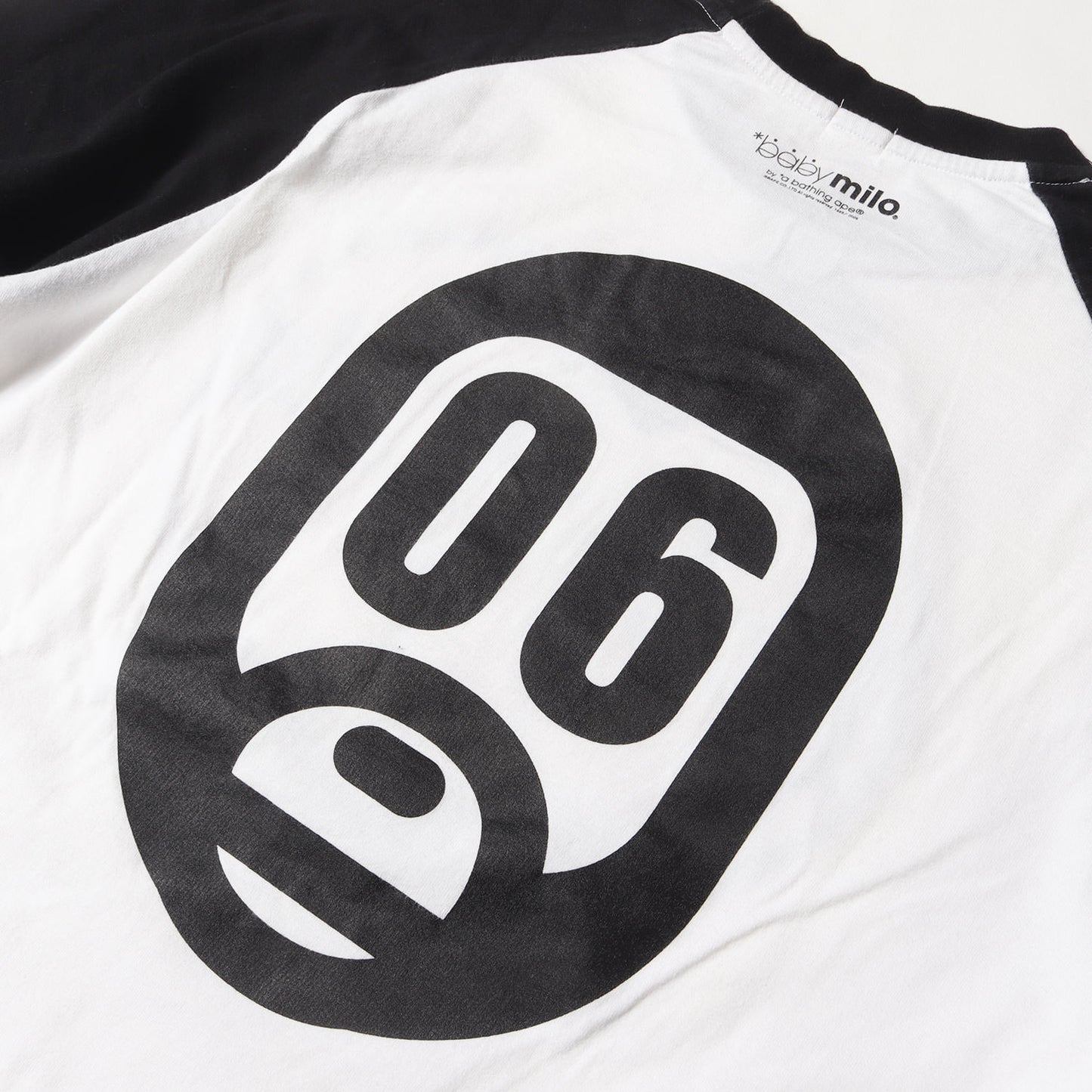 00s ベビーマイロロゴ 7分袖 ラグラン Tシャツ