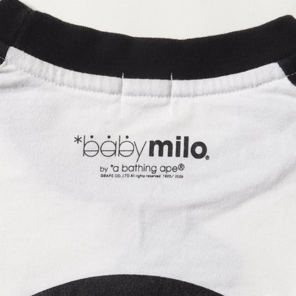 00s ベビーマイロロゴ 7分袖 ラグラン Tシャツ