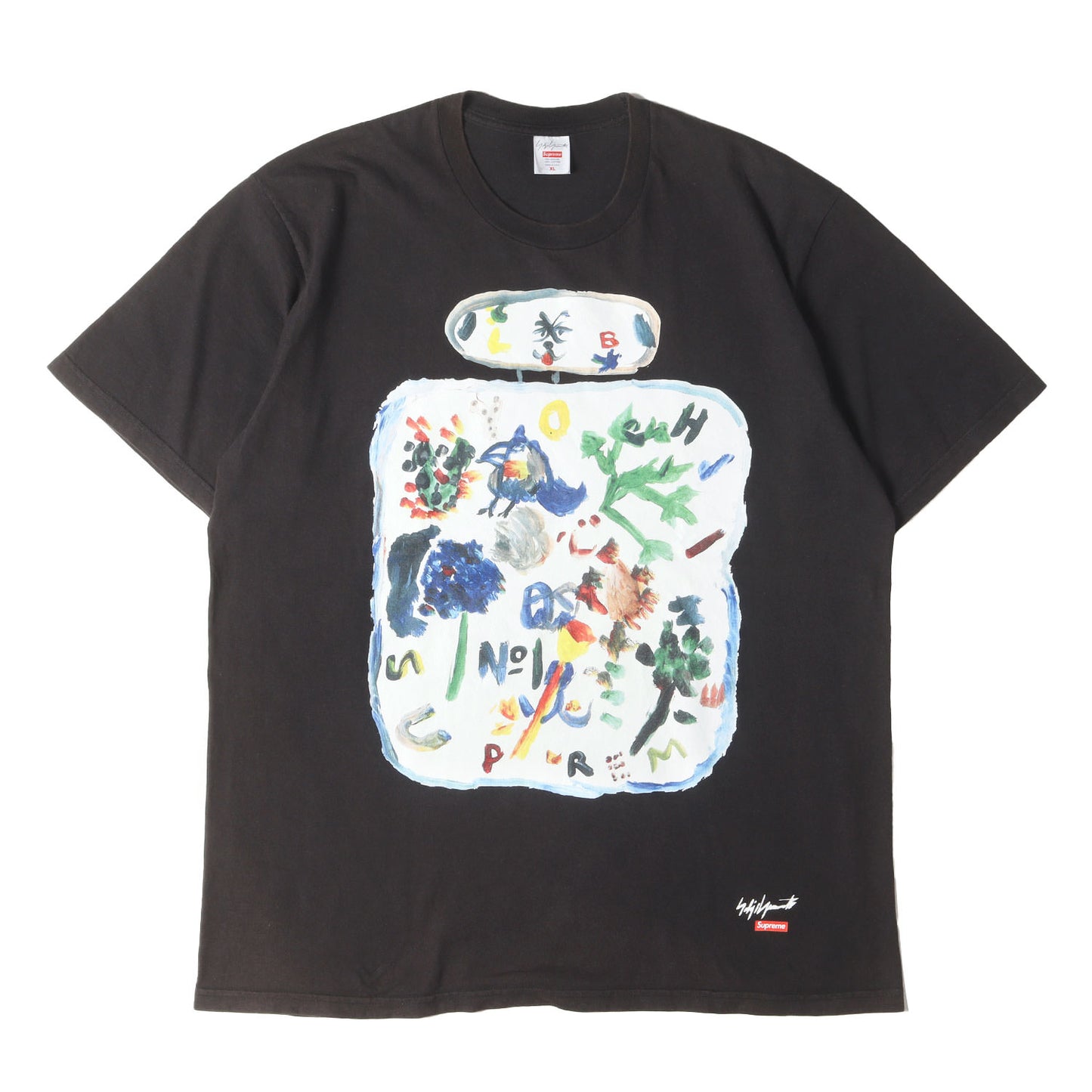 22AW ×Yohji Yamamoto イラストグラフィック Tシャツ(Paint Tee)