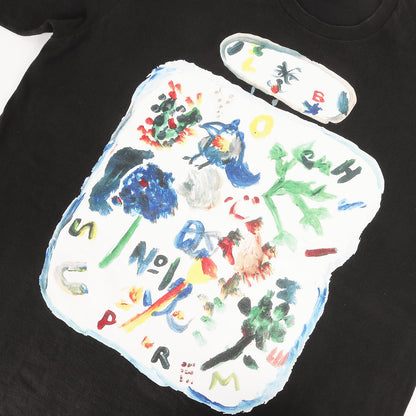 22AW ×Yohji Yamamoto イラストグラフィック Tシャツ(Paint Tee)