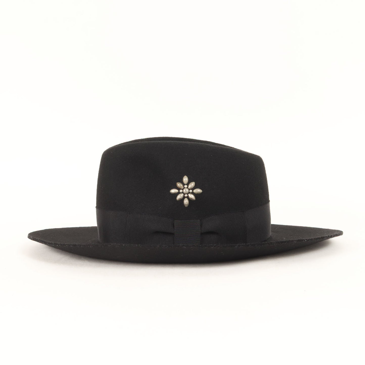 ×METAL JACKET スタッズ付き ウールフェルト 中折れハット(STUDS WOOL HAT)