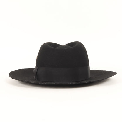 ×METAL JACKET スタッズ付き ウールフェルト 中折れハット(STUDS WOOL HAT)