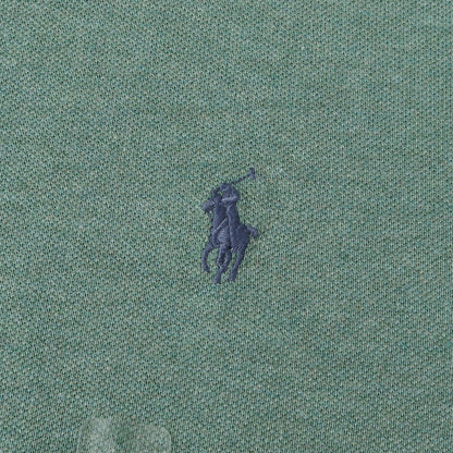[現行タグ] ワンポイント刺繍 鹿の子 ポロシャツ(CUSTOM SLIM FIT)