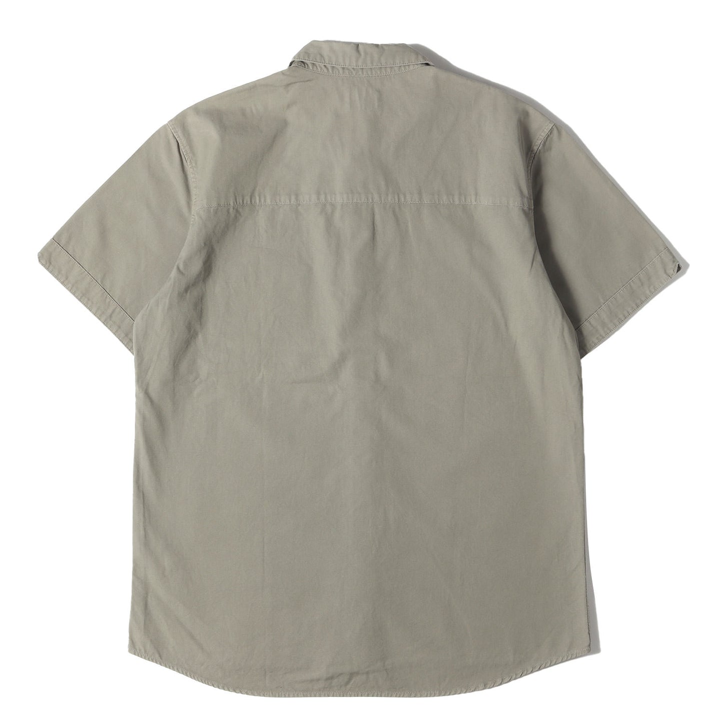 コットンウェザークロス 半袖シャツ(TRAD S/S)