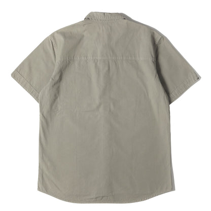 コットンウェザークロス 半袖シャツ(TRAD S/S)