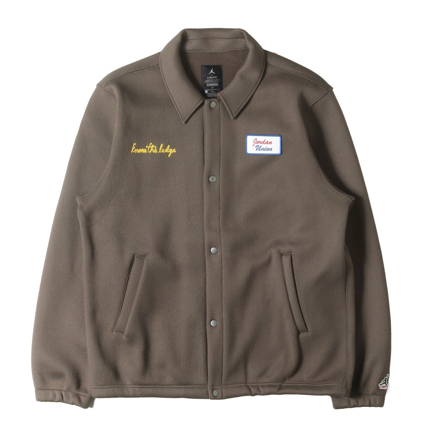 20AW ×UNION JORDAN ボンディングニット コーチジャケット(COACHES JACKET)