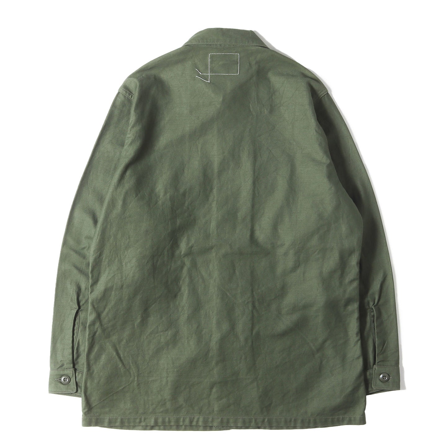 コットンサテン ミリタリーシャツ(WMILL-LS 02 / LS / COTTON. SATIN)