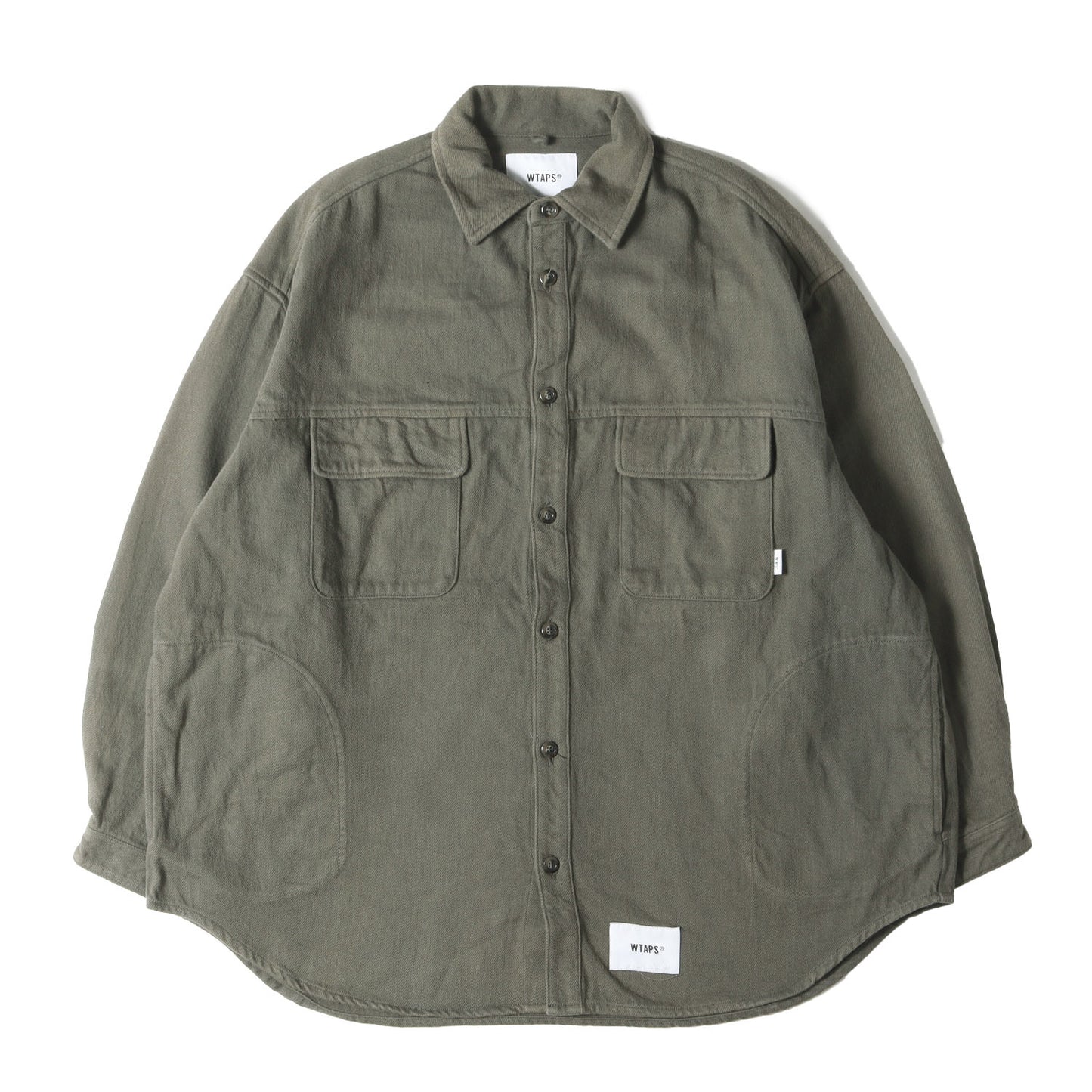 22SS オーバーサイズ ヘビー フランネルシャツ(WCPO 01 / LS / COTTON. FLANNEL)