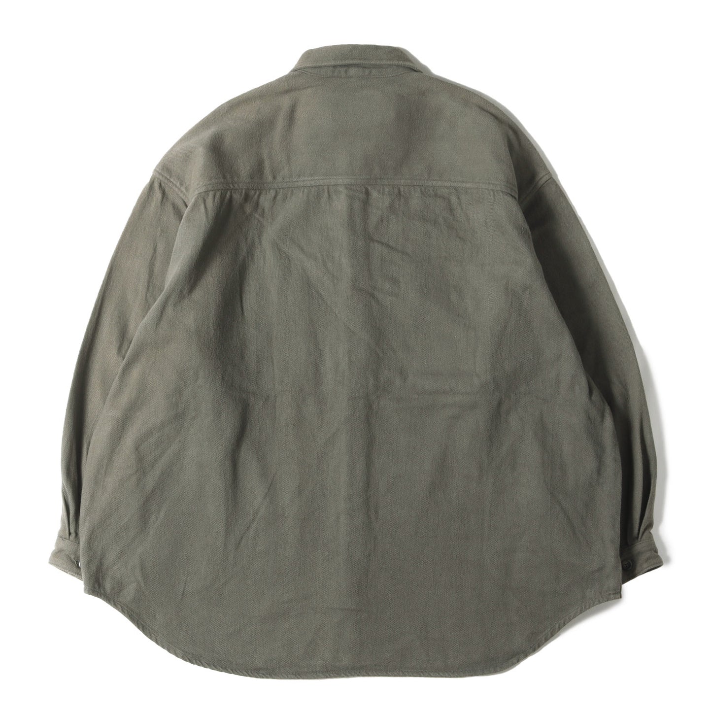 22SS オーバーサイズ ヘビー フランネルシャツ(WCPO 01 / LS / COTTON. FLANNEL)