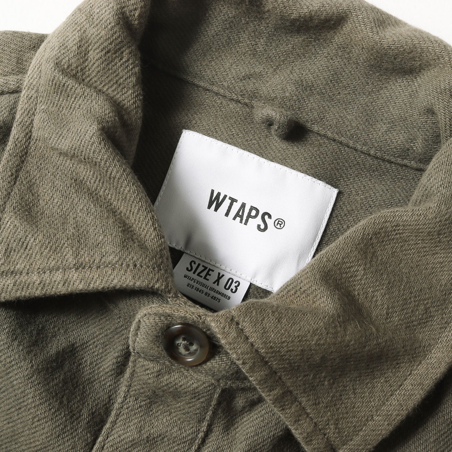 22SS オーバーサイズ ヘビー フランネルシャツ(WCPO 01 / LS / COTTON. FLANNEL)