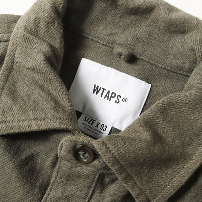 22SS オーバーサイズ ヘビー フランネルシャツ(WCPO 01 / LS / COTTON. FLANNEL)