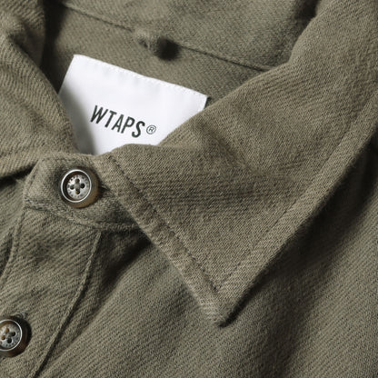 22SS オーバーサイズ ヘビー フランネルシャツ(WCPO 01 / LS / COTTON. FLANNEL)