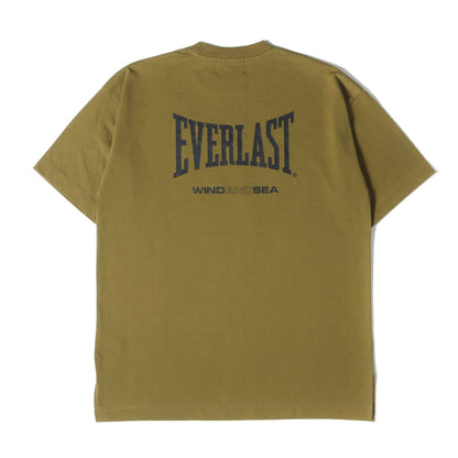 22SS ×EVERLAST ブランドロゴ ヘビー Tシャツ