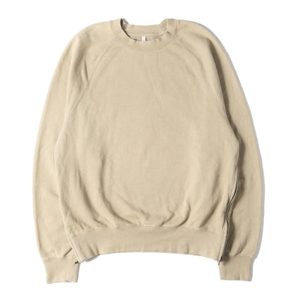 FOG ESSENTIALS サイドジップ クルーネック スウェット