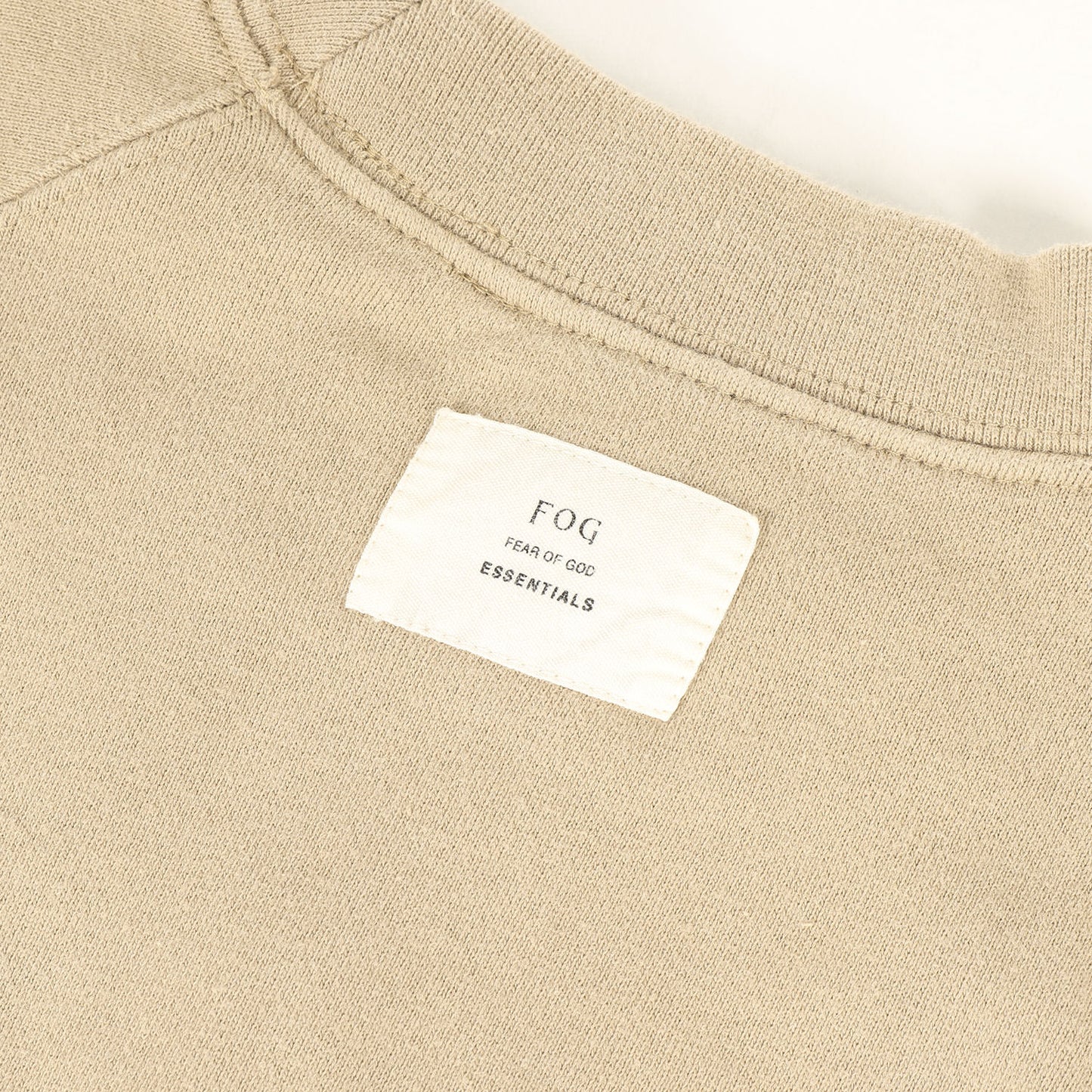 FOG ESSENTIALS サイドジップ クルーネック スウェット