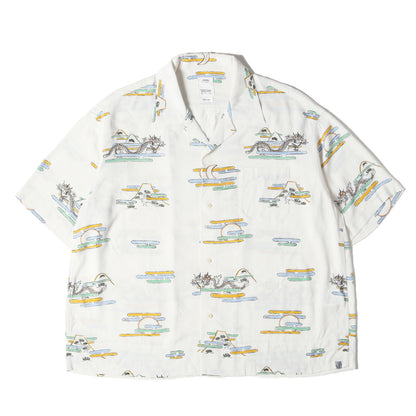 24SS 龍&富士山 和柄 レーヨン アロハシャツ(COPA SHIRT S/S)