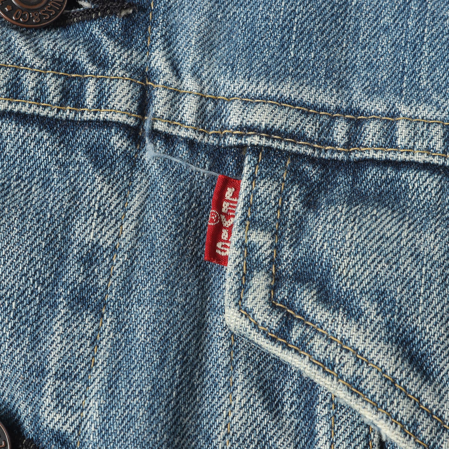 90s 71557 3rd Big E デニムジャケット / 日本製 Gジャン トラッカー