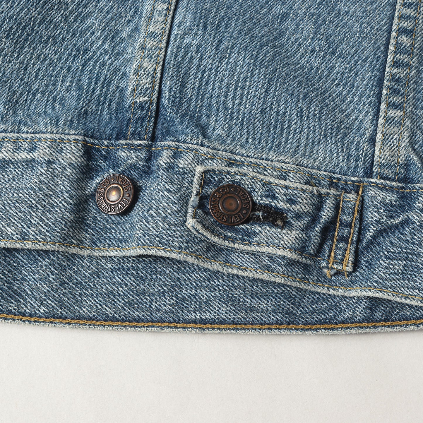 90s 71557 3rd Big E デニムジャケット / 日本製 Gジャン トラッカー