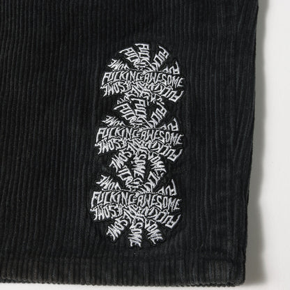 ロゴ刺繍 コーデュロイ ショーツ(Spiral Cord Short)