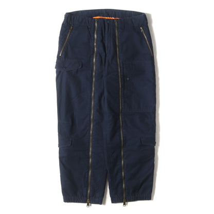 23AW ×Alpha Industries コットンサテン 裏地キルティング フライトパンツ(Cotton Twill Flight Pant)