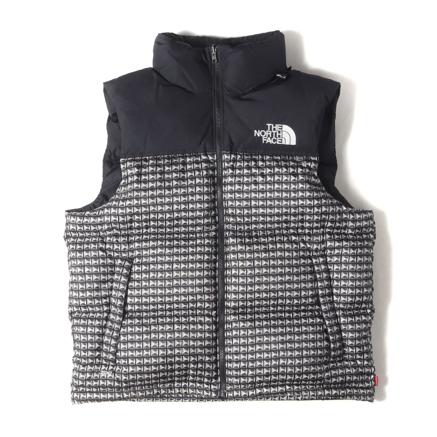 21SS ×THE NORTH FACE スタッズ柄 ヌプシ ダウンベスト(Studded Nuptse Vest)