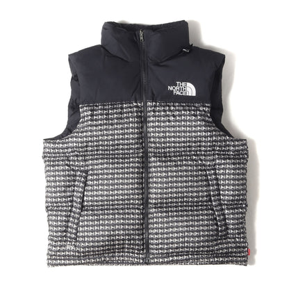 21SS ×THE NORTH FACE スタッズ柄 ヌプシ ダウンベスト(Studded Nuptse Vest)