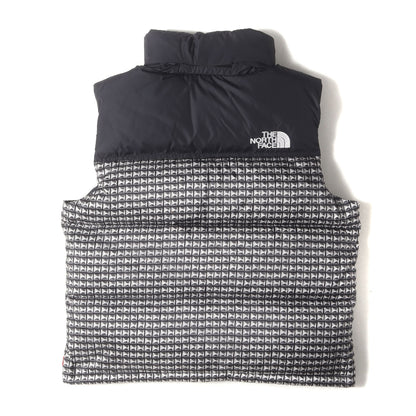 21SS ×THE NORTH FACE スタッズ柄 ヌプシ ダウンベスト(Studded Nuptse Vest)