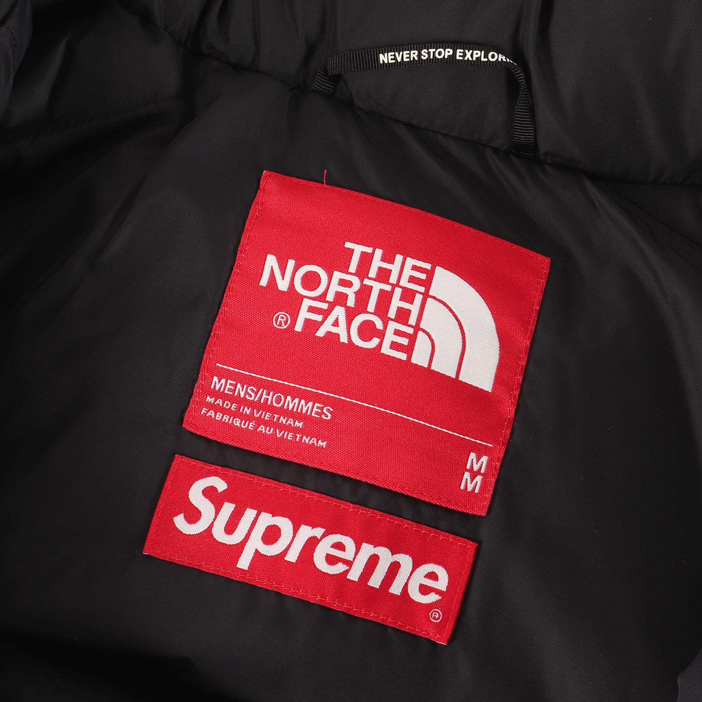 21SS ×THE NORTH FACE スタッズ柄 ヌプシ ダウンベスト(Studded Nuptse Vest)