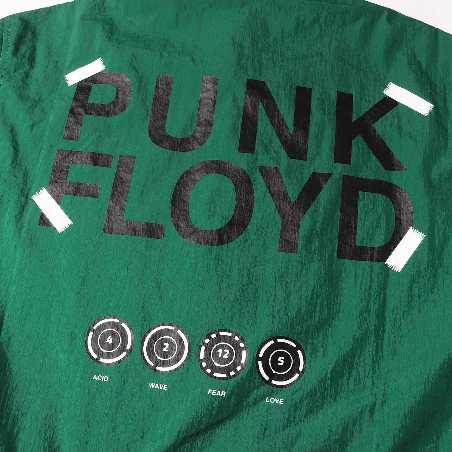 Punk Floyd フード付き コーチジャケット