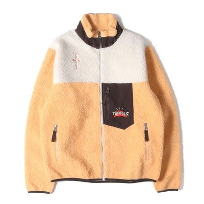 20SS Cactus Trails シェルパ フリースボア ジップ ジャケット(Tri-Color Full-Zip Sherpa Jacket)