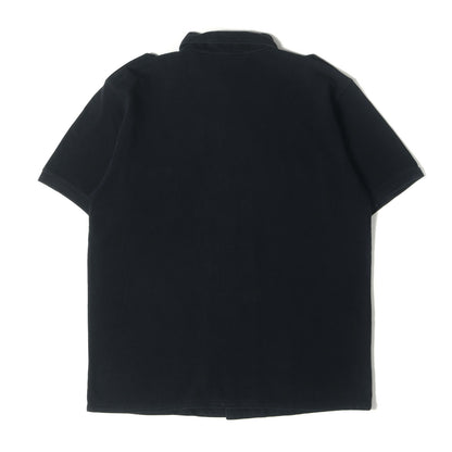 90s エポレット付き 鹿の子 半袖シャツ