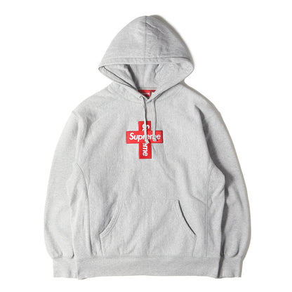 20AW クロスBOXロゴ スウェット パーカー(Cross Box Logo Hooded Sweatshirt)