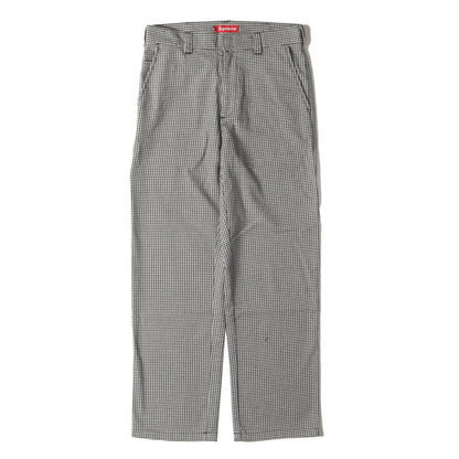 25SS 千鳥格子 ワークパンツ(Work Pant)