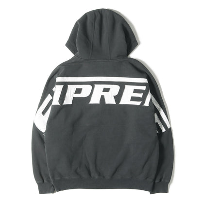 24SS ワッペンロゴ ハーフジップ スウェットパーカー(Wrapped Half Zip Hooded Sweatshirt)