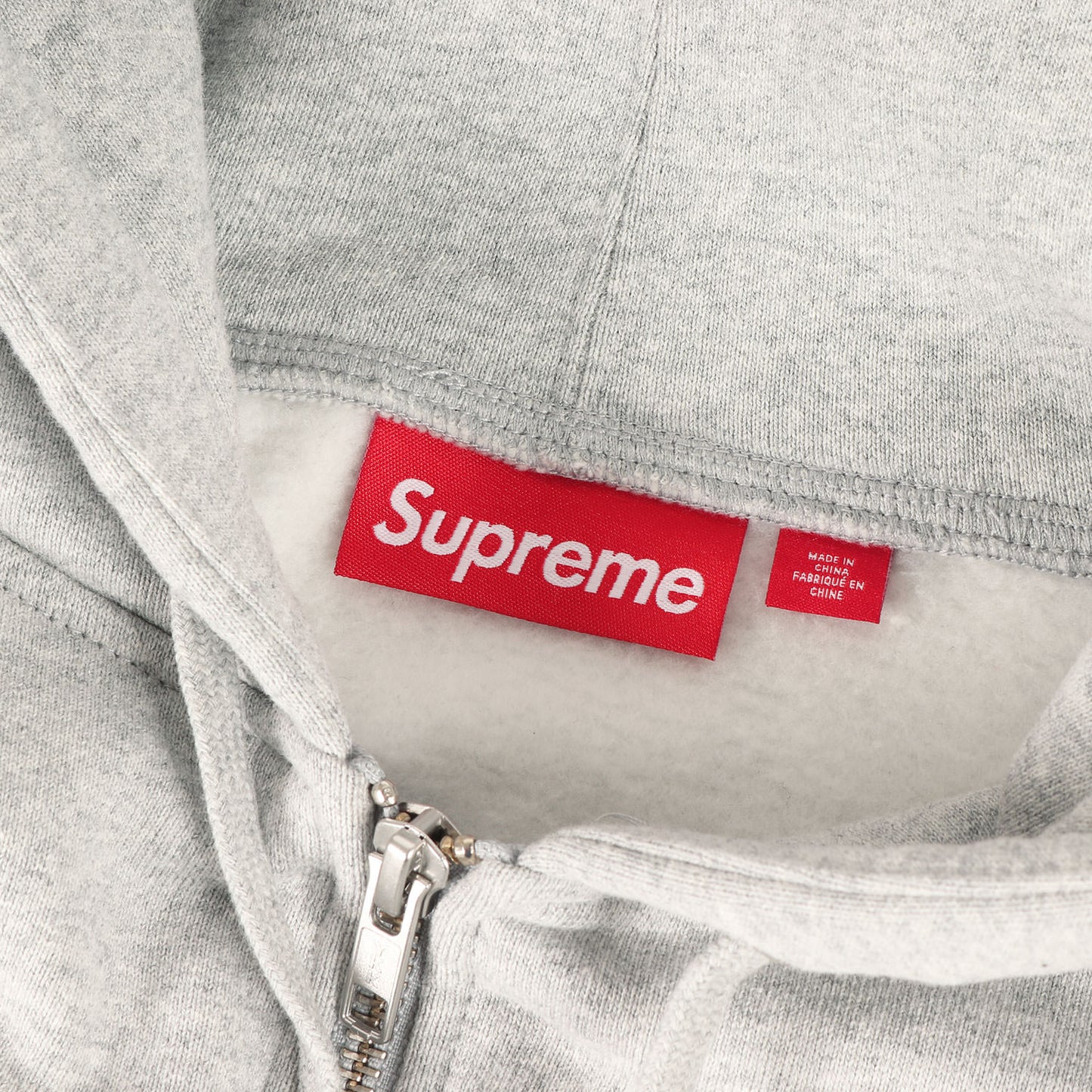 24SS ロゴワッペン スウェット ジップパーカー(Salvation Zip Up Hooded Sweatshirt)