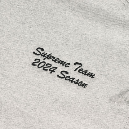 24SS ロゴワッペン スウェット ジップパーカー(Salvation Zip Up Hooded Sweatshirt)
