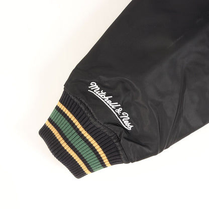 25SS ×Mitchell & Ness サテン バーシティジャケット / スタジャン(Camo Logo Varsity Jacket)